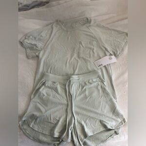 Softies NWT Dream Slouchy sage lounge set-Small